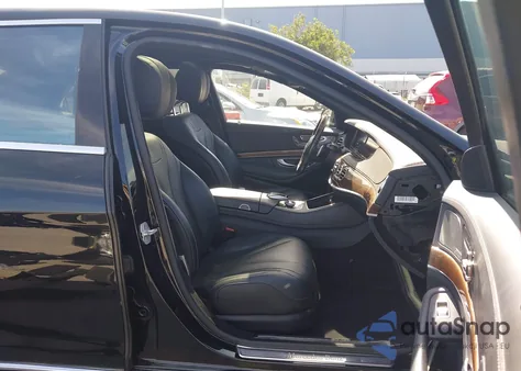 2015 Mercedes-Benz S 550 Plug-In Hybrid из США, поврежденный, VIN WDDUG6DB7FA191243